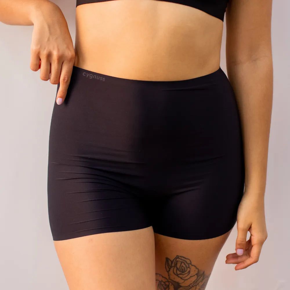 Calcinha Short Segunda pele - Kit com 3 - Corte a Laser e sem Costura