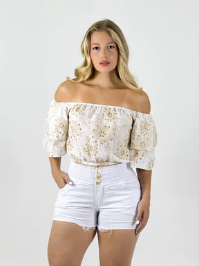 Short Modelador Supremo Branco